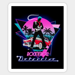 Rock n Roll Detective Sticker